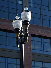 Image showing Twin Lamps