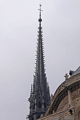 Image showing Spire Notre Dame