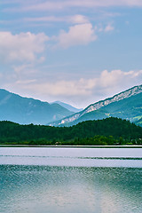 Image showing Lake and Mountains