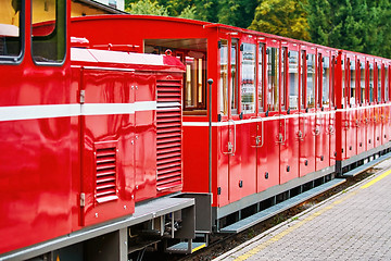 Image showing Mountain Railway Steam Loco