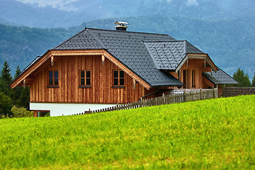 Image showing House in Alps