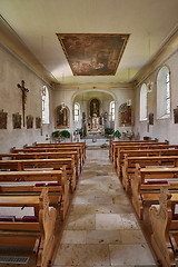 Image showing Inside of Church