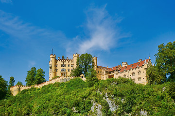 Image showing Hohenschwangau Castle in Germany