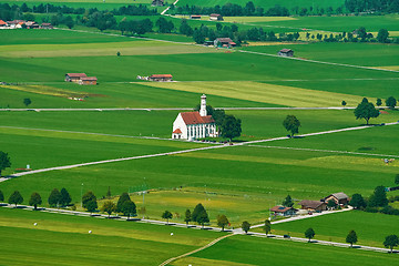 Image showing Church on Field