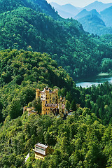 Image showing Hohenschwangau Castle in Germany