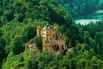 Image showing Hohenschwangau Castle in Germany