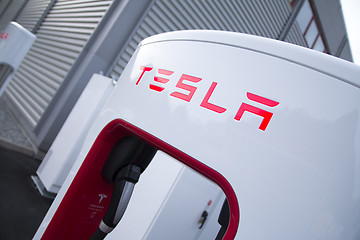 Image showing Tesla Charging Station