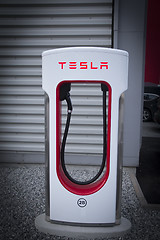 Image showing Tesla Charging Station