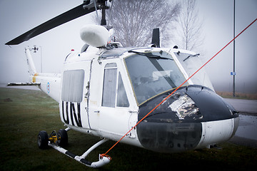 Image showing UN Helicopter