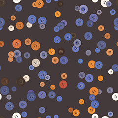 Image showing some buttons texture background seamless