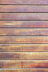 Image showing rusty metal plate background decoration