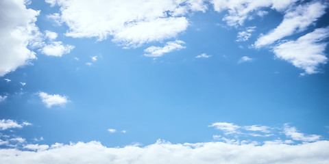 Image showing blue sky background texture