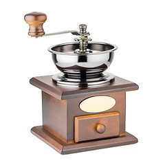 Image showing Manual coffee grinder