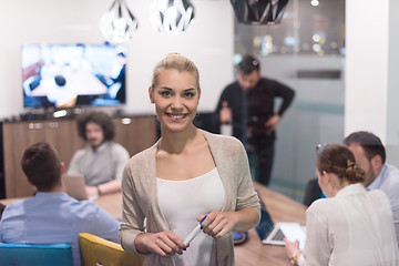 Image showing Portrait of successful Businesswoman