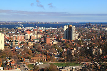 Image showing General view East part of Hamilton, Ontario, Canada. 