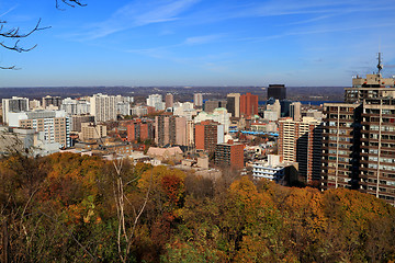 Image showing General view Hamilton Central Ontario, Canada. 