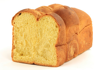 Image showing Half Loaf Egg Bread. 