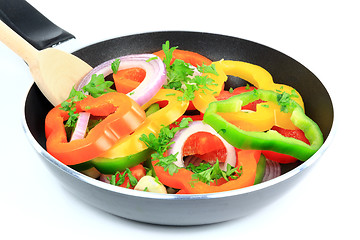 Image showing Add colour to your food. 