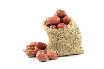 Image showing Unshelled Pecan  Nuts. 