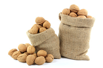 Image showing Unshelled Walnuts  Nuts. 