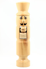 Image showing Wooden nutcracker. 