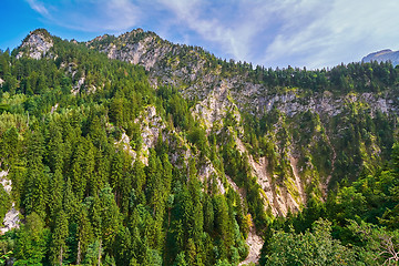 Image showing Rugged Hill in Hohenschwangau