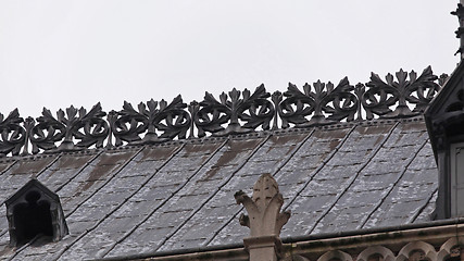 Image showing Roof Notre Dame