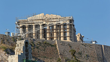 Image showing Parthenon Construction