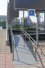 Image showing Disabled Ramp