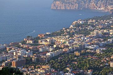 Image showing Aerial Sorrento