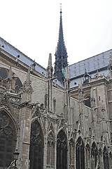 Image showing Notre Dame Construction