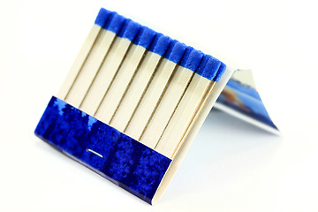 Image showing Matchbook macro photo