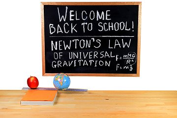 Image showing Welcome Back to School ? Physics Class  