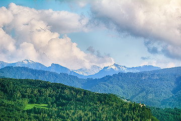 Image showing View of Alps