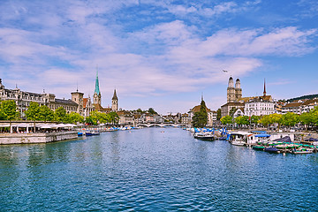 Image showing Panoramic View of Zurich