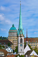 Image showing Predigerkirche in Zurich