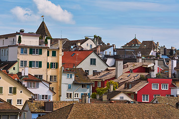 Image showing Roofs of Zurich