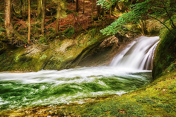 Image showing Waterfall of Eistobel