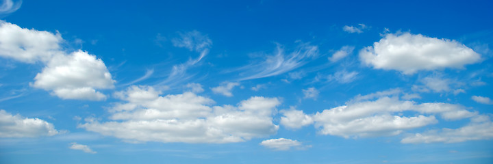 Image showing Clouds and blue sky