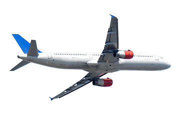 Image showing Plane on white background