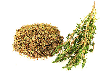 Image showing Natural Remedy Thyme. 