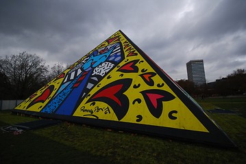 Image showing Pyramide in Hyde Park.