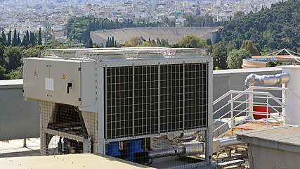 Image showing Rooftop Air Conditioner