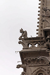 Image showing Gargoyles Notre Dame