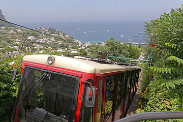 Image showing Capri Funicular