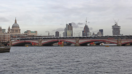 Image showing Blackfriars Bridge London
