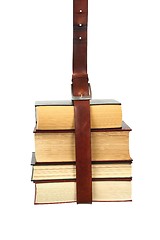 Image showing Books with belt