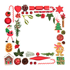 Image showing Festive Christmas Border 