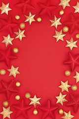 Image showing Christmas Background Border