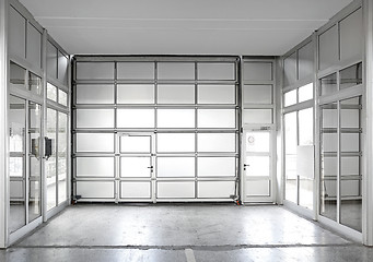 Image showing Commercial Garage Door